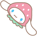 Sanrio Cinnamoroll in a Strawberry Hat