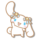 Sanrio Cinnamoroll with Blue Ribbons