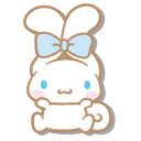 Sanrio Cinnamoroll with Blue Ribbons