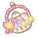 Sanrio Cinnamoroll with Bunny Ears and Easter Basket