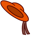 Sanrio Duckadoo and Straw Hat