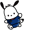 Sanrio × Jujutsu Kaisen Pochacco and Yuji Itadori