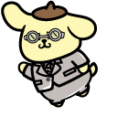Sanrio × Jujutsu Kaisen Pompompurin and Kento Nanami