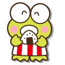 Sanrio Keroppi and Onigiri