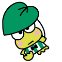 Sanrio Keroppi with Leaf