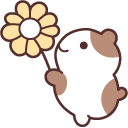 Sanrio Muffin with Flower