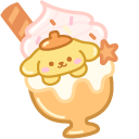 Sanrio Pompompurin Ice Cream and Macaron