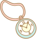 Sanrio Poron and Pocket Watch