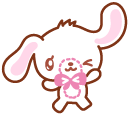 Sanrio Shirousa and Pink Bow Tie