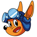 Sega Rocket Knight Sparkster and a Sword