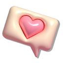 Simple 3D Love Message and Love Letter