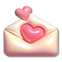 Simple 3D Love Message and Love Letter