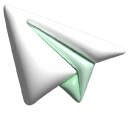 Simple 3D White Paper Planes