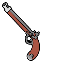 The Simpsons Aaron Burr and Gun
