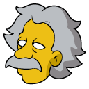 The Simpsons Albert Einstein