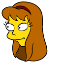 The Simpsons Allison Taylor and a Saxophone