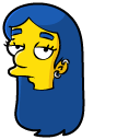 The Simpsons Annika Van Houten and a Shoe