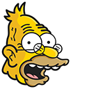 The Simpsons Grandpa Abraham Dentures