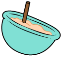 The Simpsons Gretchen and Turquoise Bowl