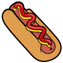 The Simpsons Homer Vampire and Hot Dog