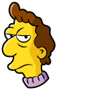 The Simpsons Jacques and Green Bowling Ball