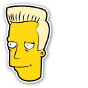 The Simpsons Karl and Tie