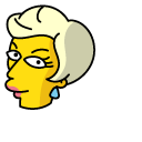 The Simpsons Lindsey Naegle and Banner