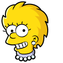 The Simpsons Lisa President and Microphone