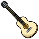 The Simpsons Lurleen Lumpkin and Guitar