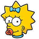 The Simpsons Maggie Pacifier