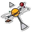 The Simpsons Ms. Cantwell and a Solar System Model