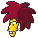 The Simpsons Sideshow Bob and Knife