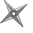 Sonic Espio the Chameleon and Shuriken