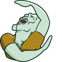 Handsome Squidward Falling