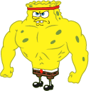 Increasingly Buff SpongeBob