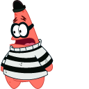 Lady SpongeBob and Robber Patrick