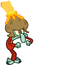 SpongeBob Captain Magma Squidward