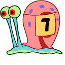 SpongeBob Gary the Snail Race Competitor