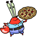 Spongebob Krusty Krab Pizza