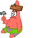 SpongeBob Patrick Nailing Board Meme