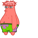 SpongeBob Patrick Rip Head Off