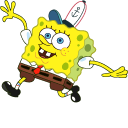 Spongebob Slipping On Ice