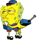 SpongeBob Wanted Maniac Poster