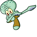 Squidward Dab