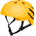 BMX and Helmet