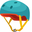 Roller Skates and Helmet