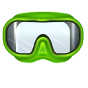 Swim Fins and Diving Mask