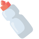 Workout Water Bottle and Exercise Bike