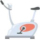 Workout Water Bottle and Exercise Bike