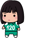 Chibi Squid Game 2 Player 120 aka Cho Hyun-ju